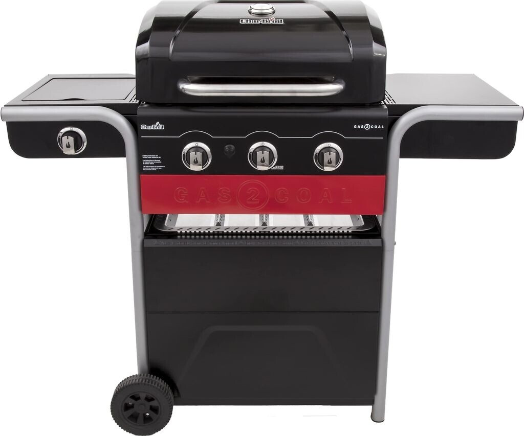 Char-Broil Gas2Coal 330 barbacoa híbrida gas y carbón